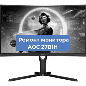 Замена конденсаторов на мониторе AOC 27B1H в Воронеже